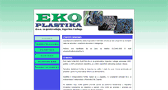 Desktop Screenshot of ekoplastika.hr